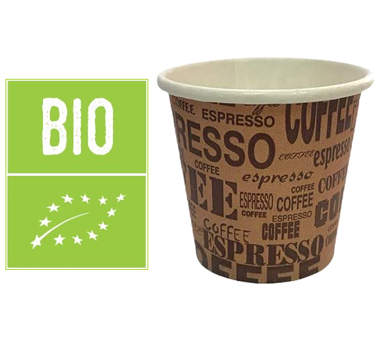 bioexxe Bicchierini Caffè Carta 100Pz da 75ml - Bicchieri Caffe  Biodegradabili da 75ml - Bicchieri Caffe Carta Resiste a Bevande Fino ai  85°/90°- Monouso Ecologici Bio (marrone) : : Casa e cucina