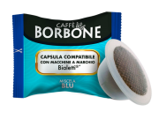 CAFFÈ BORBONE - MISCELA BLU - Box 50 CAPSULE COMPATIBILI BIALETTI da 6g