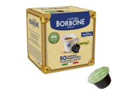 CAFFÈ BORBONE DOLCE RE - MISCELA VERDE / DEK - Box 50 CAPSULE COMPATIBILI DOLCE GUSTO da 5.5g