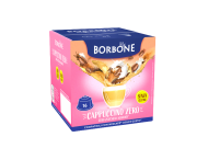 CAPPUCCINO ZERO CAFFÈ BORBONE - 16 CAPSULE COMPATIBILI DOLCE GUSTO da 12g