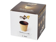FOODRINKS CHOCUP MEDIUM 60ml - 12 SNACK BICCHIERINI IN WAFER E CIOCCOLATO FONDENTE da 200g