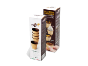 FOODRINKS CHOCUP MINI 30ml - 5 SNACK BICCHIERINI IN WAFER E CIOCCOLATO FONDENTE da 50g