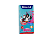 LATTE E CIOCCOLATA BIANCA ALLA FRAGOLA CAFFÈ BORBONE DJ GUSTO CHEESECAKE - 10 CAPSULE COMPATIBILI NESPRESSO da 7g