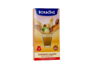 GINSENG AMARO GUSTO MALESE CAFFÈ BORBONE - 10 CAPSULE COMPATIBILI NESPRESSO da 5g