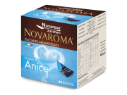 NOVAROMA ZUCCHERO AROMATIZZATO - 80 BUSTINE da 5g AL GUSTO DI ANICE