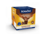 CIOCCOLATA CAFFÈ BORBONE SUPERCIOCK - 16 CAPSULE COMPATIBILI DOLCE GUSTO da 20g