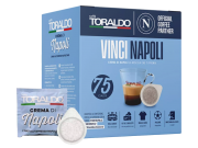 CAFFÈ TORALDO - CREMA DI NAPOLI - VINCI NAPOLI - Box 75 CIALDE ESE44 da 7.2g