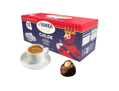 CAFFÈ BACIO LA BEVANDA DEL RÈ - Box 25 CIALDE ESE44 da 7.5g