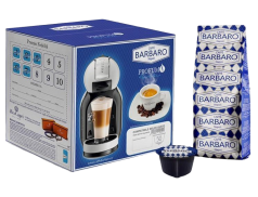 CAFFÈ BARBARO - CREMOSO NAPOLI - Box 50 CAPSULE COMPATIBILI DOLCE GUSTO da 7g