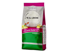 TÈ AL LIMONE BARBARO - 10 CAPSULE COMPATIBILI DOLCE GUSTO da 13g