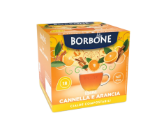 TISANA CANNELLA E ARANCIA CAFFÈ BORBONE - Box 18 CIALDE ESE44 da 3.5g