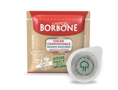 CAFFÈ BORBONE - MISCELA ROSSA - Box 50 CIALDE ESE44 da 7.2g + 5 CIALDE OMAGGIO