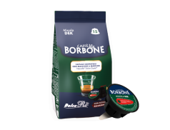 CAFFÈ BORBONE DOLCE RE - MISCELA VERDE / DEK - 15 CAPSULE COMPATIBILI DOLCE GUSTO da 7g