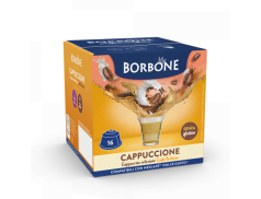 CAPPUCCINO CAFFÈ BORBONE CAPPUCCIONE - 16 CAPSULE COMPATIBILI DOLCE GUSTO da 14g