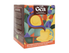 CAFFÈ GEA - TOSTATURA SCURA - Kit 50 CIALDE ESE44 da 7.5g + ACCESSORI