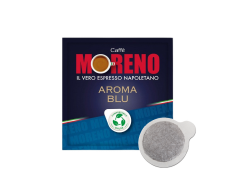 CAFFÈ MORENO - ESPRESSO BLUE AROME - Box 150 CIALDE ESE44 da 7g