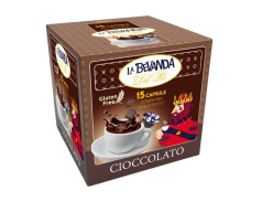 CIOCCOLATO LA BEVANDA DEL RÈ - Box 15 CAPSULE COMPATIBILI DOLCE GUSTO da 16g