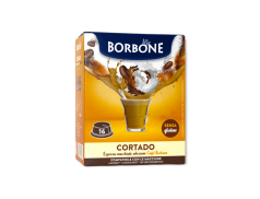 ESPRESSO MACCHIATO CAFFÈ BORBONE CORTADO - 16 CAPSULE COMPATIBILI A MODO MIO da 4g