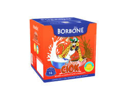 LATTE E CIOCCOLATA CAFFÈ BORBONE DJ GUSTO CIOK - 16 CAPSULE COMPATIBILI DOLCE GUSTO da 14g