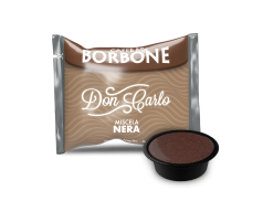 CAFFÈ BORBONE DON CARLO - MISCELA NERA - Box 50 CAPSULE COMPATIBILI A MODO MIO da 7.2g