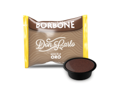 CAFFÈ BORBONE DON CARLO - MISCELA ORO - Box 100 CAPSULE COMPATIBILI A MODO MIO da 7.2g