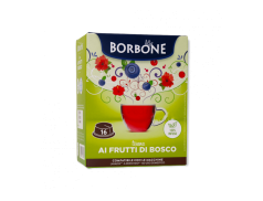 TISANA AI FRUTTI DI BOSCO CAFFÈ BORBONE - 16 CAPSULE COMPATIBILI A MODO MIO da 3g