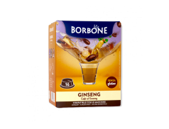 GINSENG CAFFÈ BORBONE - 16 CAPSULE COMPATIBILI A MODO MIO da 7g