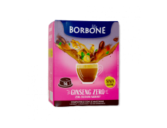 GINSENG ZERO CAFFÈ BORBONE - 16 CAPSULE COMPATIBILI A MODO MIO da 5g