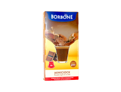 CIOCCOLATA CAFFÈ BORBONE MINICIOK - 10 CAPSULE COMPATIBILI NESPRESSO da 7g