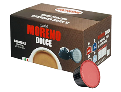 CAFFÈ MORENO - AROMA ESPRESSO - Box 50 CAPSULE COMPATIBILI DOLCE GUSTO da 7g