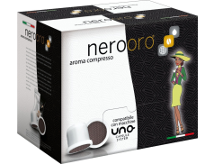 CAFFÈ NEROORO - MISCELA ORO - Box 50 CAPSULE COMPATIBILI UNO SYSTEM da 5.5g