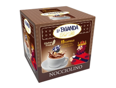 NOCCIOLINO LA BEVANDA DEL RÈ - Box 15 CAPSULE COMPATIBILI DOLCE GUSTO da 12g