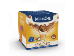 CAPPUCCINO ALLA NOCCIOLA CAFFÈ BORBONE NOCCIOLONE - 16 CAPSULE COMPATIBILI DOLCE GUSTO da 14g