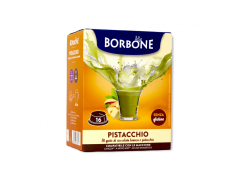 CIOCCOLATA BIANCA E PISTACCHIO CAFFÈ BORBONE PISTACCHIO - 16 CAPSULE COMPATIBILI A MODO MIO da 7g