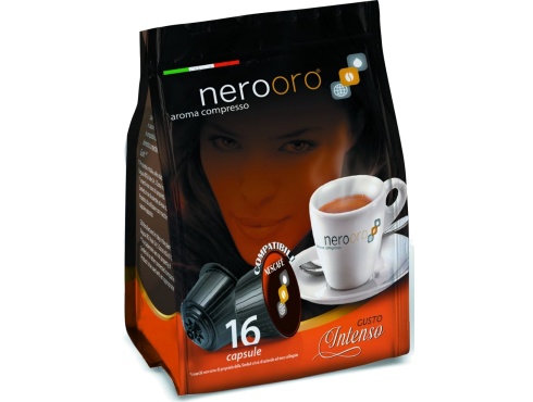 CAFFÈ NEROORO - MISCELA ORO - 16 CAPSULE COMPATIBILI DOLCE GUSTO da 7g