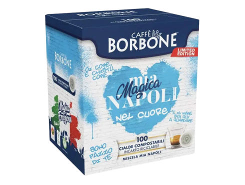 CAFFÈ BORBONE - MIA MAGICA NAPOLI - Box 100 CIALDE ESE44 da 7.2g - LIMITED EDITION