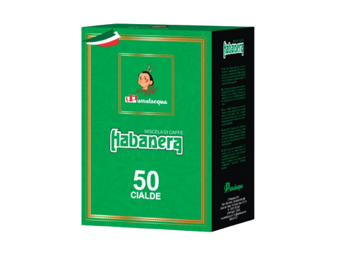 CAFFÈ PASSALACQUA HABANERA - GUSTO CORPOSO - Box 50 CIALDE ESE44 da 7.3g