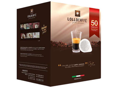 LOLLO CAFFÈ - MISCELA CLASSICA - Box 50 CIALDE ESE44 da 7.5g