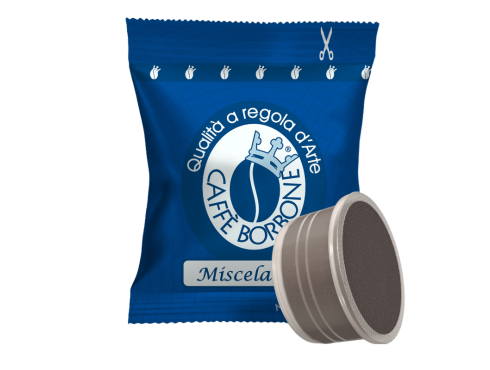 CAFFÈ BORBONE - MISCELA BLU - Box 50 CAPSULE COMPATIBILI ESPRESSO POINT da 7g