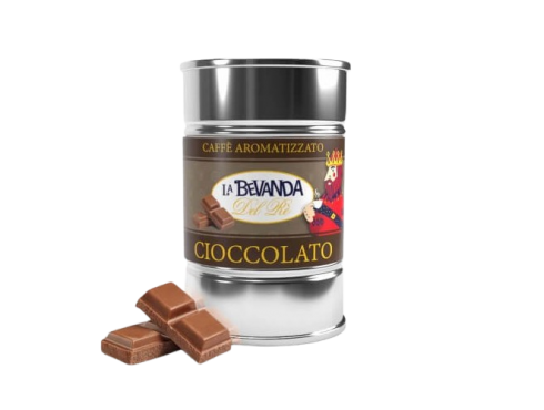 CAFFÈ CIOCCOLATO LA BEVANDA DEL RÈ - LATTINA 125g MACINATO