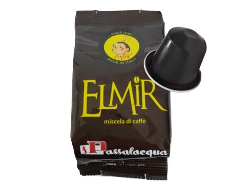 CAFFÈ PASSALACQUA ELMIR - GUSTO PIENO - Box 100 CAPSULE COMPATIBILI NESPRESSO da 5.5g
