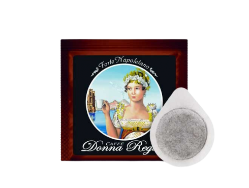 CAFFÈ DONNA REGINA - FORTE NAPOLETANO - Box 50 CIALDE ESE44 da 7.2g + 5 CIALDE OMAGGIO