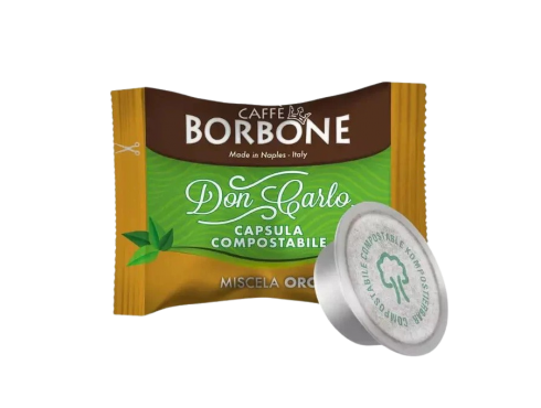 CAFFÈ BORBONE DON CARLO - MISCELA ORO - Box 50 CAPSULE COMPATIBILI A MODO MIO da 7.2g
