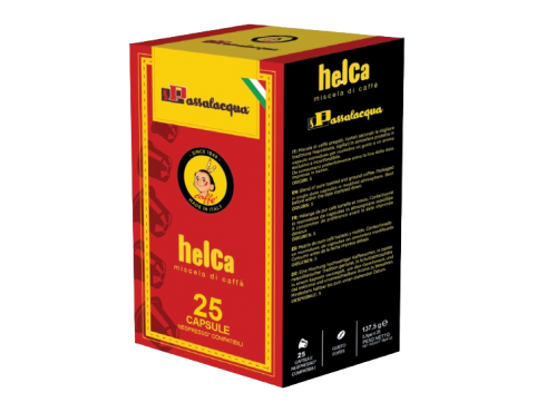 CAFFÈ PASSALACQUA HELCA - GUSTO FORTE - Box 25 CAPSULE COMPATIBILI NESPRESSO da 5.5g