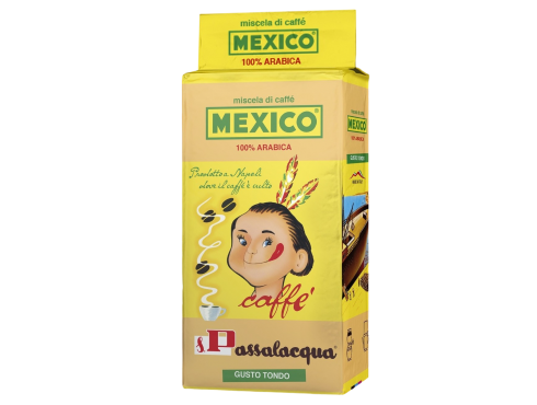 CAFFÈ PASSALACQUA MEXICO - GUSTO TONDO - 100% ARABICA - PACCHETTO 250g MACINATO