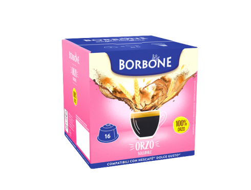 ORZO 100% CAFFÈ BORBONE - 16 CAPSULE COMPATIBILI DOLCE GUSTO da 4g