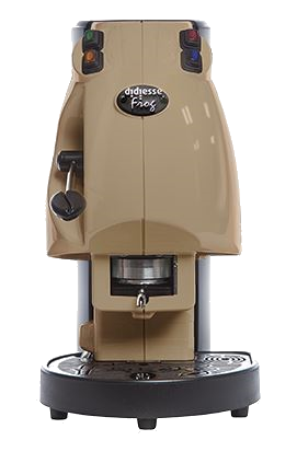 DIDIESSE FROG REVOLUTION COFFEE MACHINE FOR PODS ESE44 - HAZELNUT COLOR