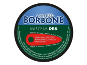 CAFFÈ BORBONE DOLCE RE - MISCELA VERDE / DEK - Box 90 DOLCE GUSTO COMPATIBLE CAPSULES 7g