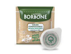 CAFFÈ BORBONE - MISCELA VERDE / DEK - DECAFFEINATED - Box 50 PODS ESE44 7.2g