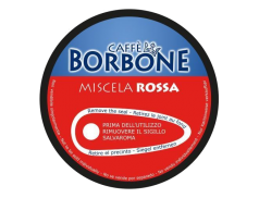 CAFFÈ BORBONE DOLCE RE - MISCELA ROSSA - Box 90 DOLCE GUSTO COMPATIBLE CAPSULES 7g